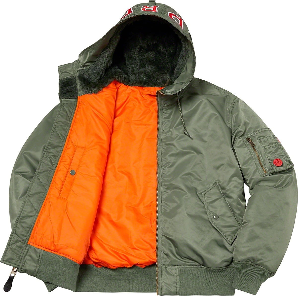 Hooded MA-1 view 14